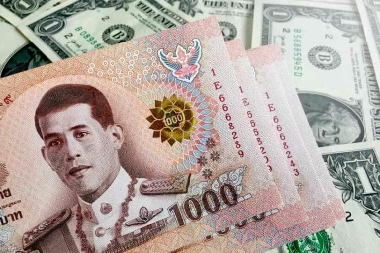 Thai-Baht-slowly-weakening-against-the-US-Dollar