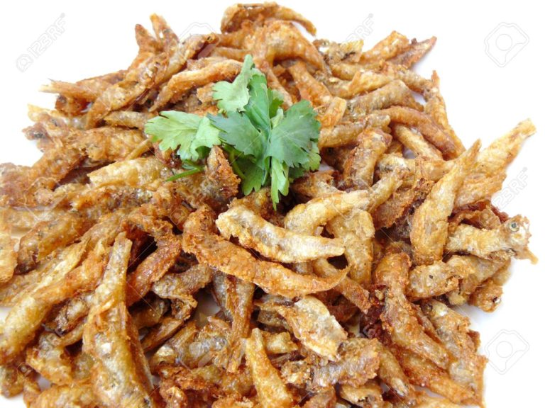crispy fried sliced pork